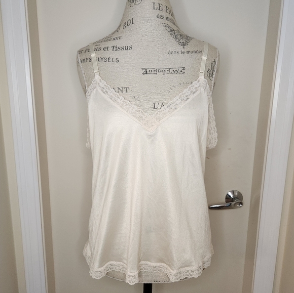 Vintage lace slip camisole - Picture 1 of 7